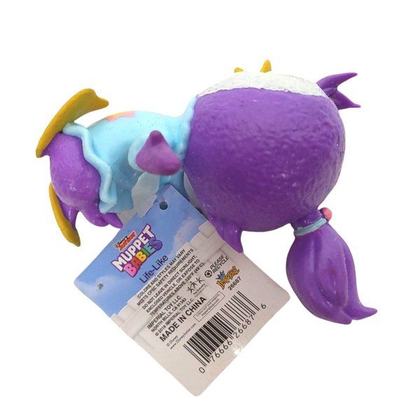 Disney Junior Summer Penguin Muppet Babies Life Like Imperial Toy Purple Blue - Picture 3 of 7